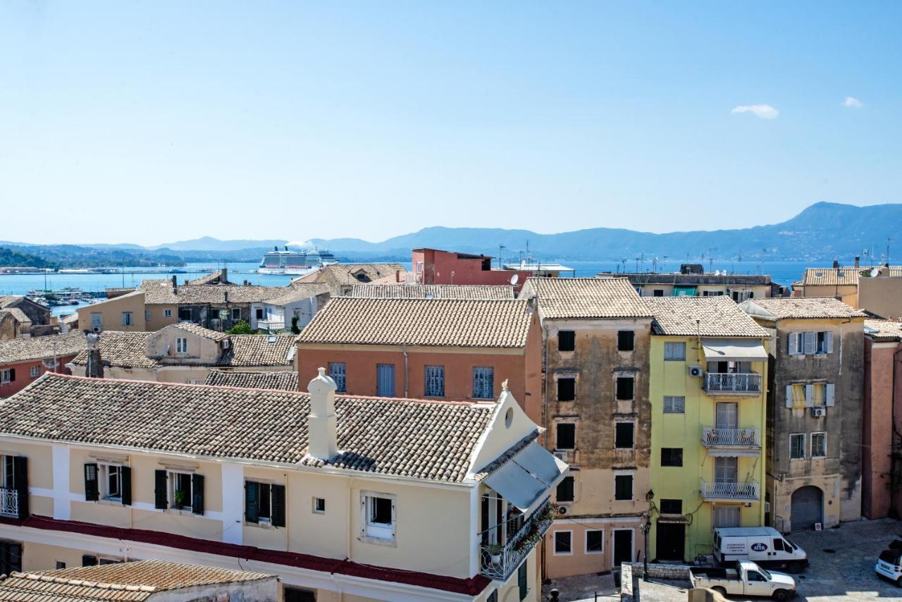 The Cambielo Crown, Corfu Greece Apartment Exterior foto